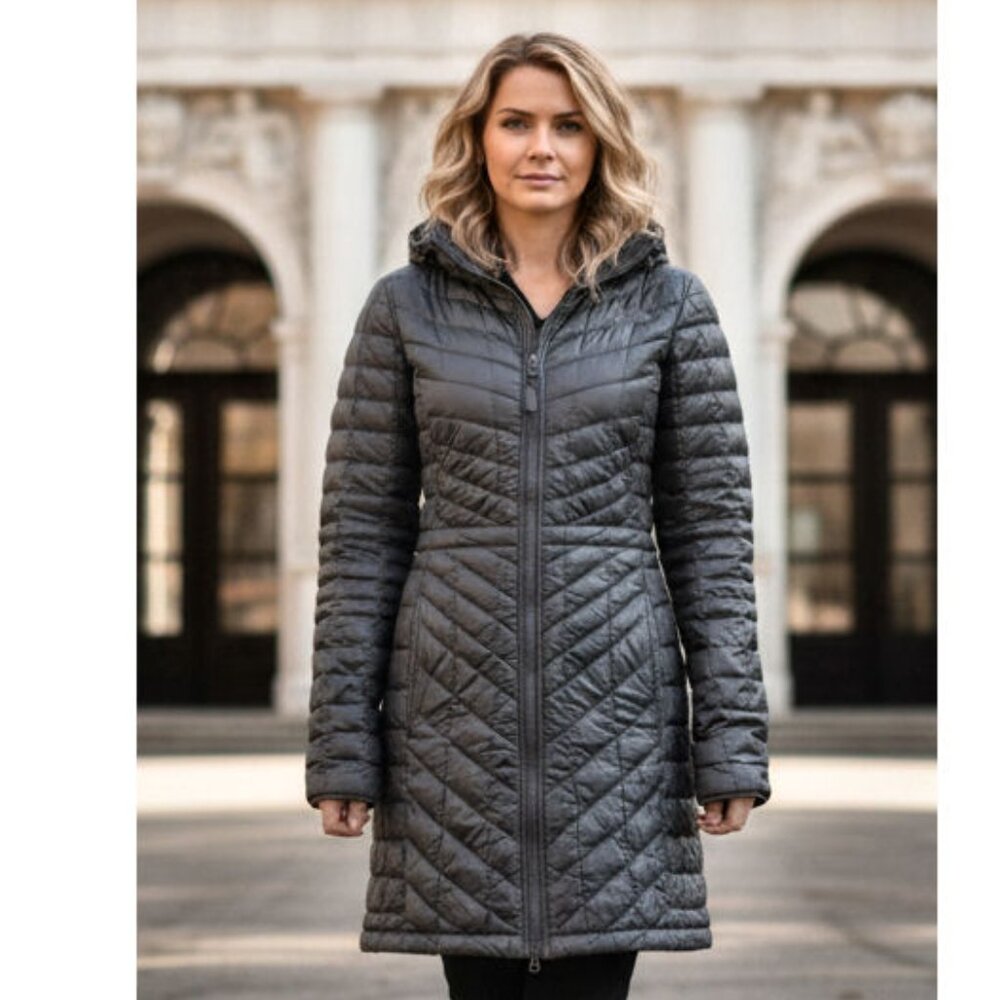 The North Face Grey ThermoBall Eco Parka, Women's Size X-Small
